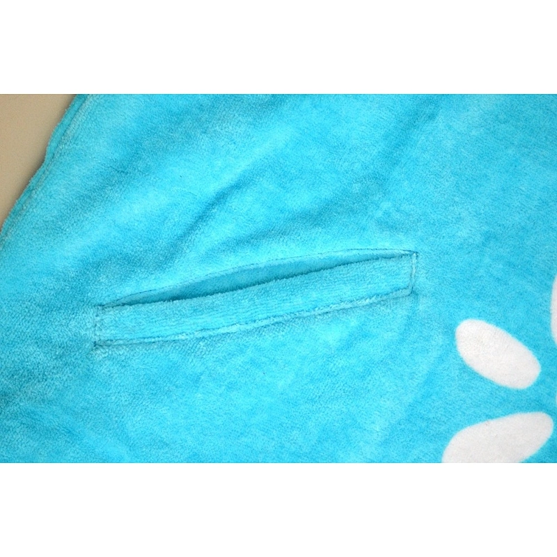 Premium Superdry Printed Sky blue Poncho Towel Surf Change robe for beach,surfing