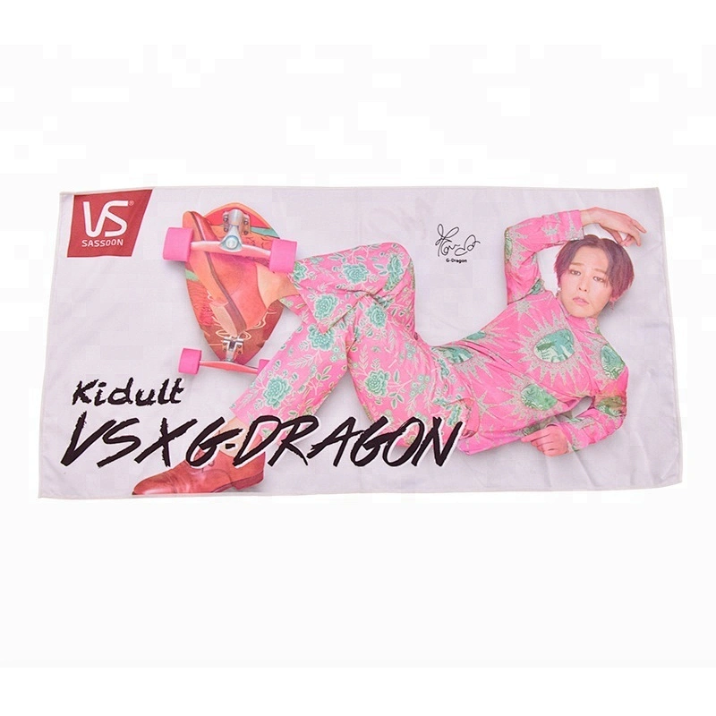 1pc on sale Cheap Printed microfiber suede towel