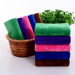wholesale  80 polyester 20 polyamide microfiber cleaning towels for car