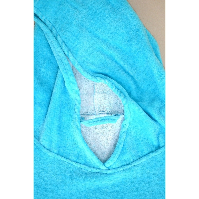 Premium Superdry Printed Sky blue Poncho Towel Surf Change robe for beach,surfing