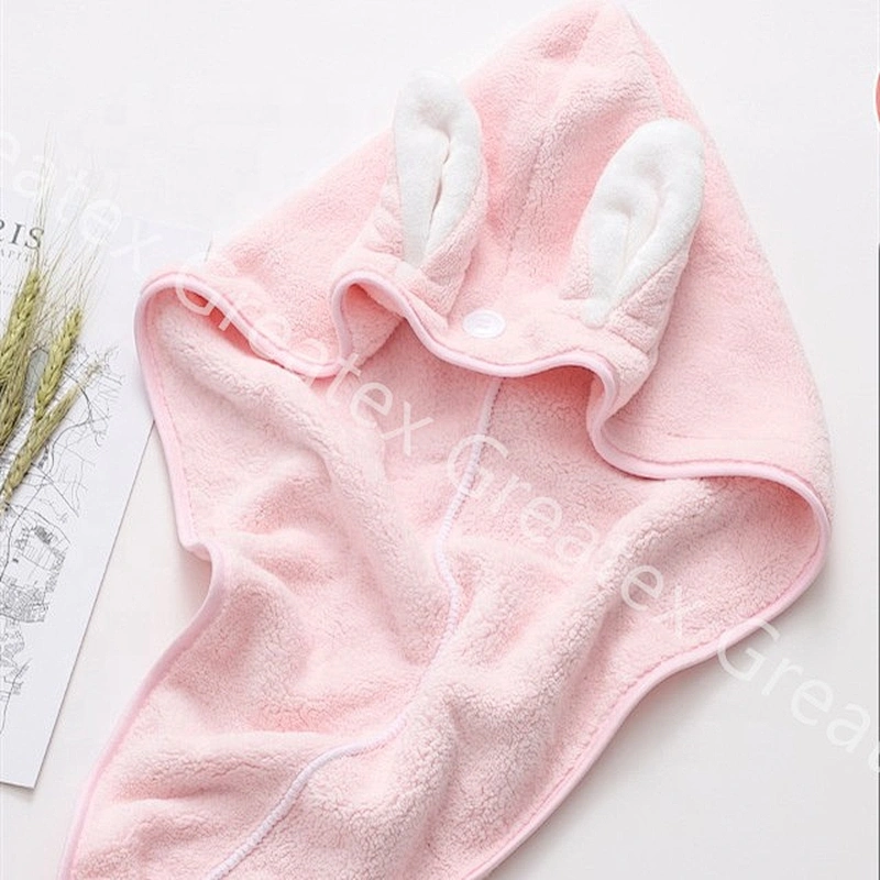 Top quality deluxe animal faces interesting microfibre hair towel