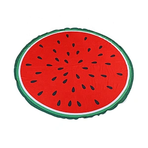 Premium durable non fading quick-dry microfiber fabric round beach towels