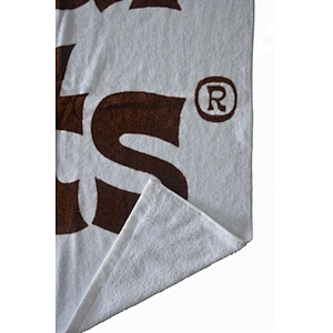 Luxury Print Custom promotional white beach towel