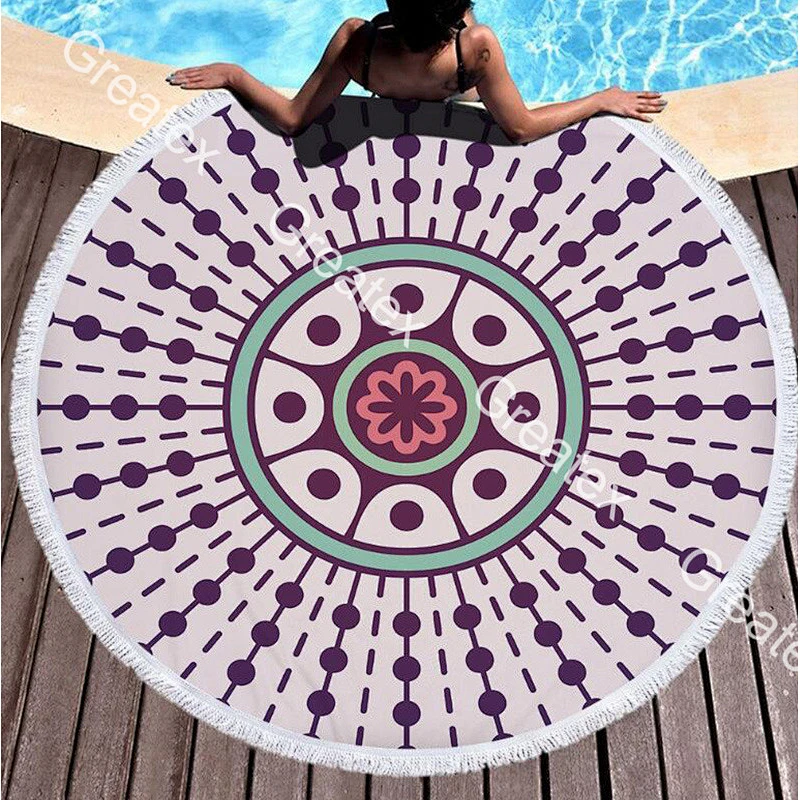 Factory directly offer beach throw picnic blanket yoga mat beach towel