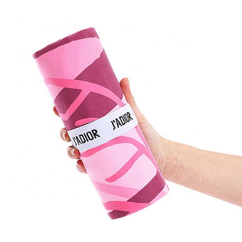 Wholesale factory direct microfiber printing sport towel for adults