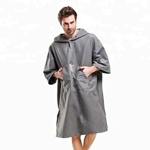 Quick dry Outdoor Dance Robe Surf Changing poncho