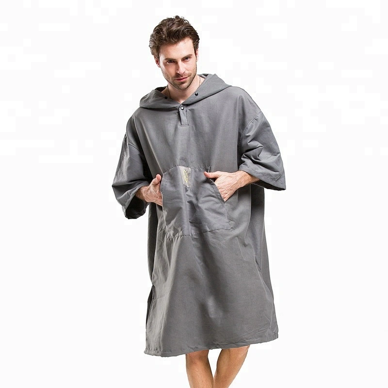 Quick dry Outdoor Dance Robe Surf Changing poncho