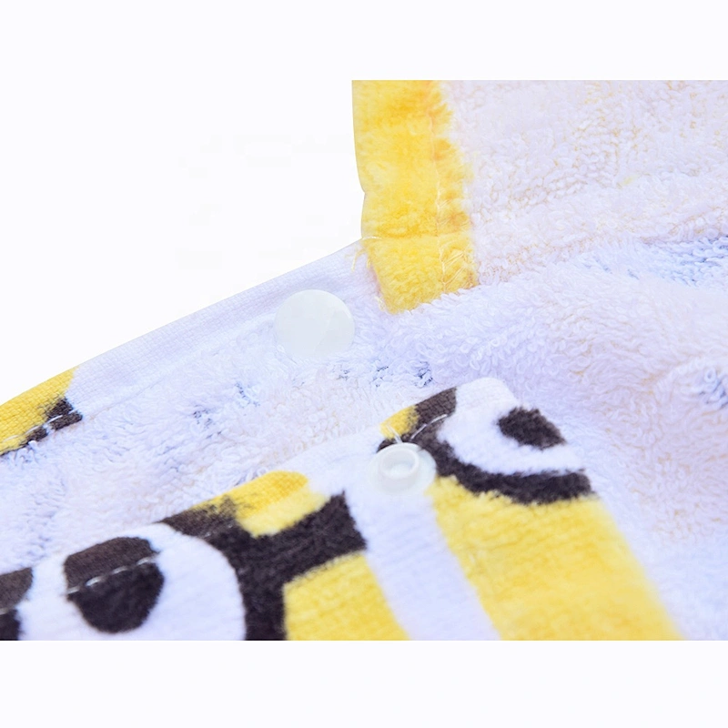 Custom Cotton poncho Bath hooded baby towel