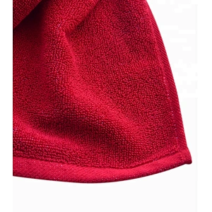 Personalized Cotton red logo Woven custom towel sport