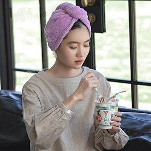Super soft Hair Turban Microfiber spa head wrap