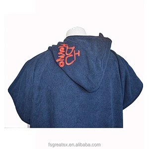 Wholesale Quick Dry Beach Surf Hooded Adult Changing Robe