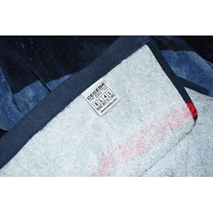 Adult Weighted Coton Velour beach towel cotton
