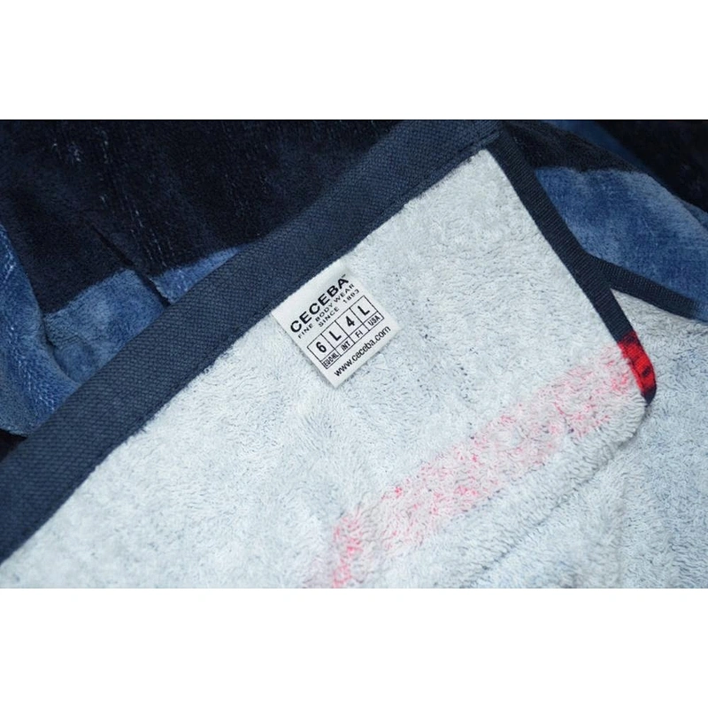 Adult Weighted Coton Velour beach towel cotton