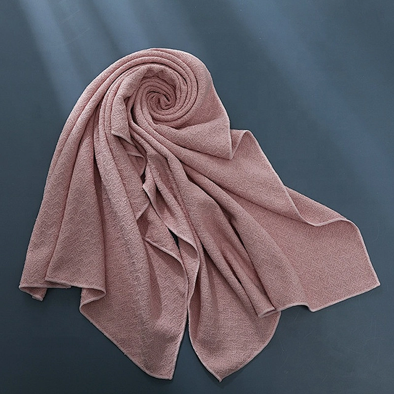 New model women hair turban towel microfibler material for salon