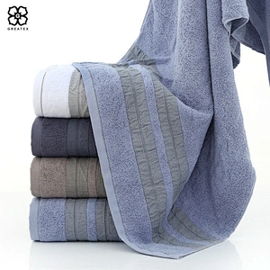 Hot sale standard premium high quality natural cotton bath towel