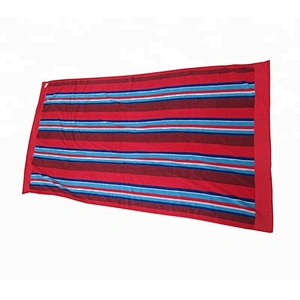 Large Multi-colored Customized Stripe beach towel