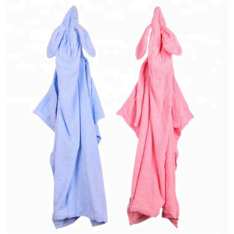 Luxury Cotton Terry Plain Bath towel robe for kids