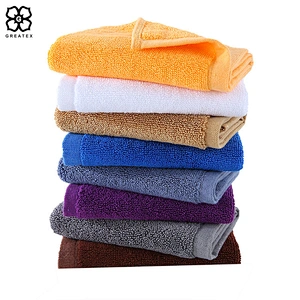 Custom design quick dry cotton microfiber hair salon turban towel