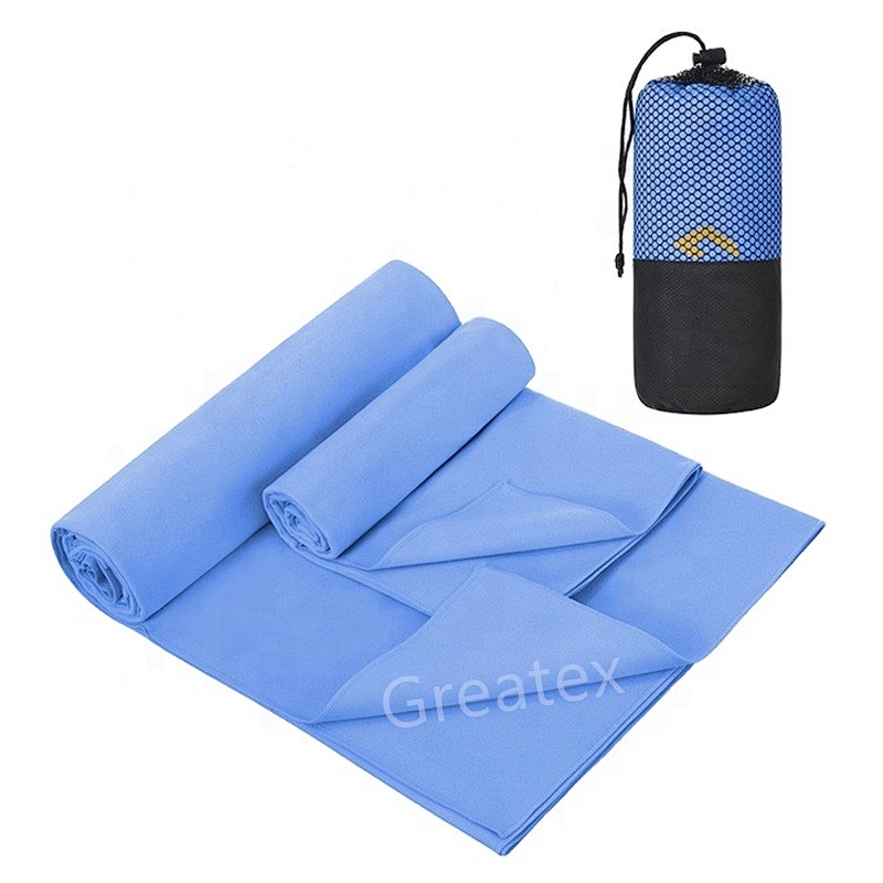 Hot sale portable convenient quick-dry sweat-proof sport towel in bag