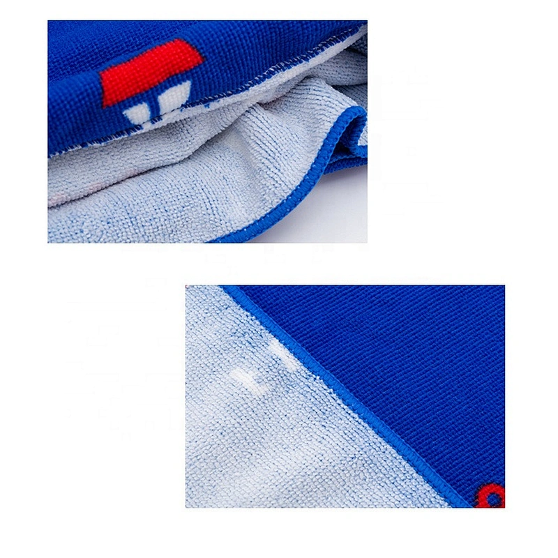 Hot sale Promotional Custom design digital printed Microfiber towel beach bag