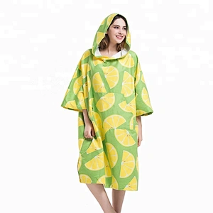 Colorful designed Girls Beach Changing Robe