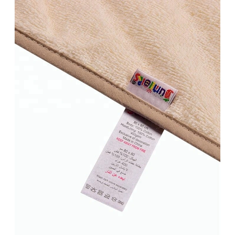 100% Cotton Terry cloth Animal Hooded Towel Baby Bath Cape for sleep,beach,swim