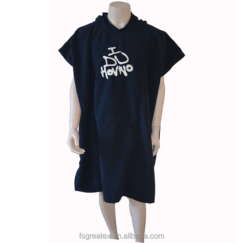 Wholesale Quick Dry Beach Surf Hooded Adult Changing Robe