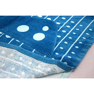 Adorable Animal Design Ocean Blue 100% Cotton Baby cape