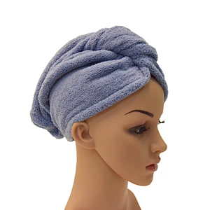 High quality Custom Wrap around Hair drying Microfiber towel hair