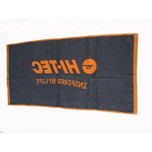 High quality Gym Logo jacquard sport towel cotton