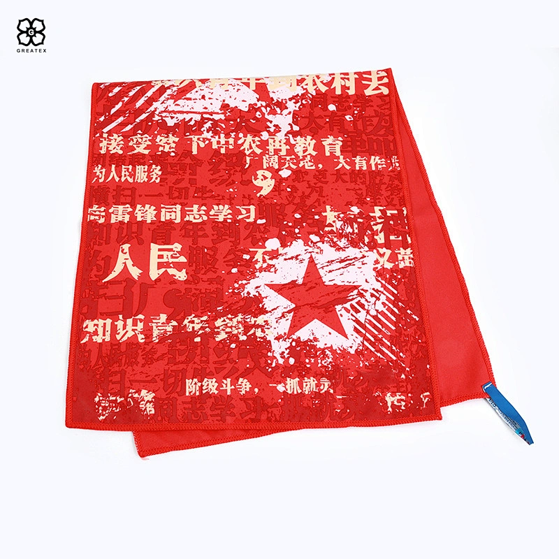 China manufacturer wholesale printed design sweat sport towel for gym
