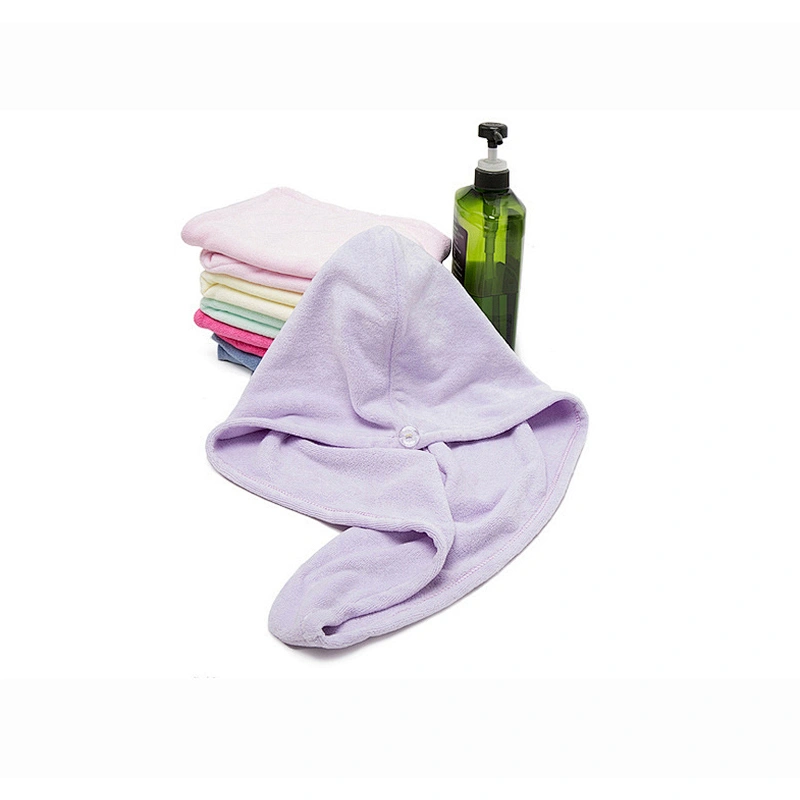 Super Soft Shower Cap Wrap Around Hair towel microfiber