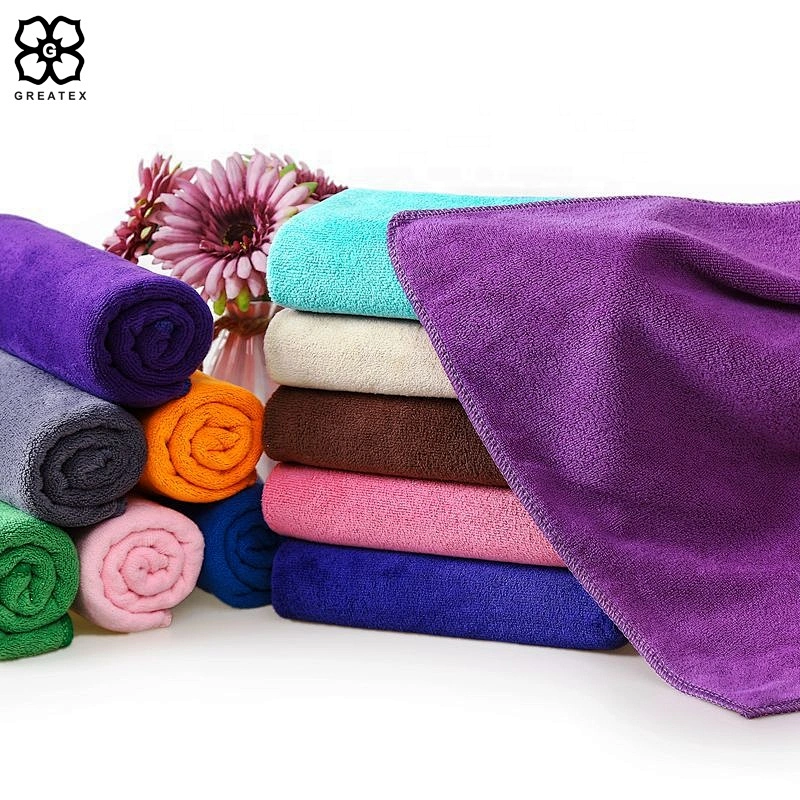 Custom wholesale fast dry lightweight wrapped microfiber salon towel