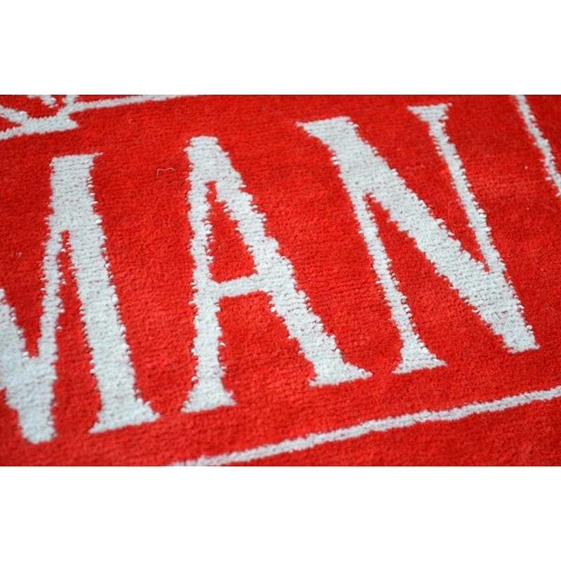 Beer bar Cotton velour Woven logo custom golf towel