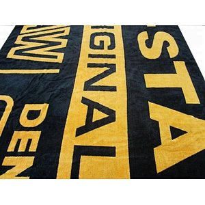 Popular Luxury Weighted Velour Personalised beach towel for bath,beach