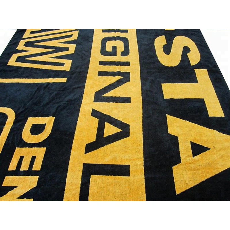 Popular Luxury Weighted Velour Personalised beach towel for bath,beach