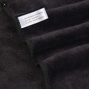 Standard simper plain dyed multi-colors running and workout sport microfiber towel
