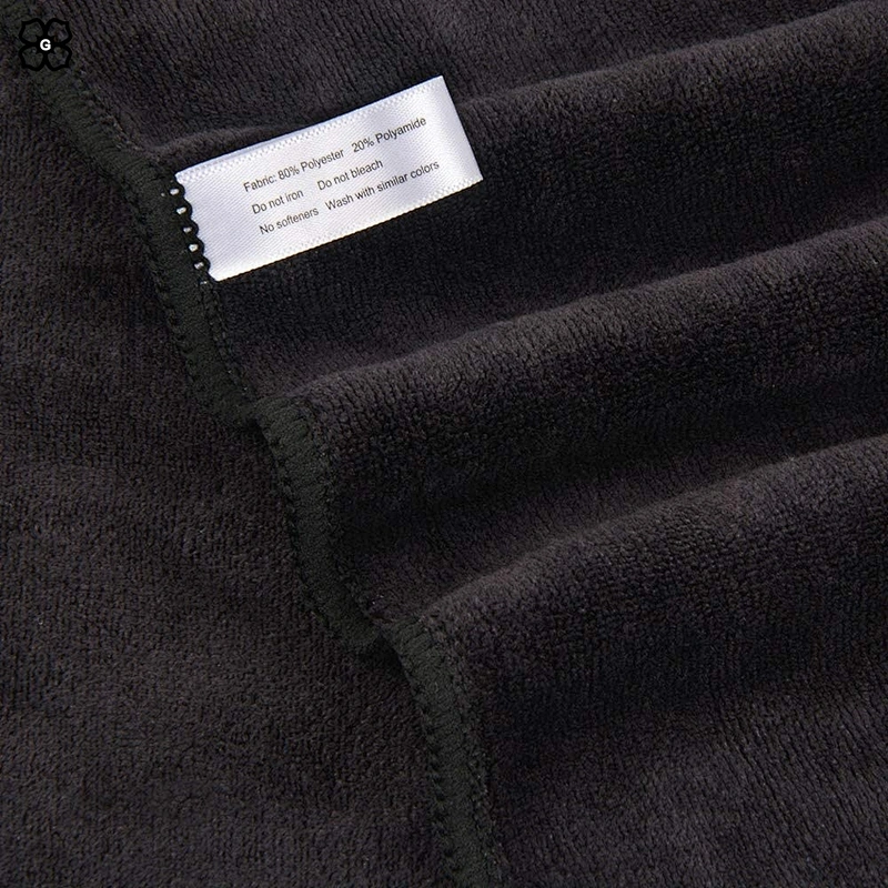 Standard simper plain dyed multi-colors running and workout sport microfiber towel