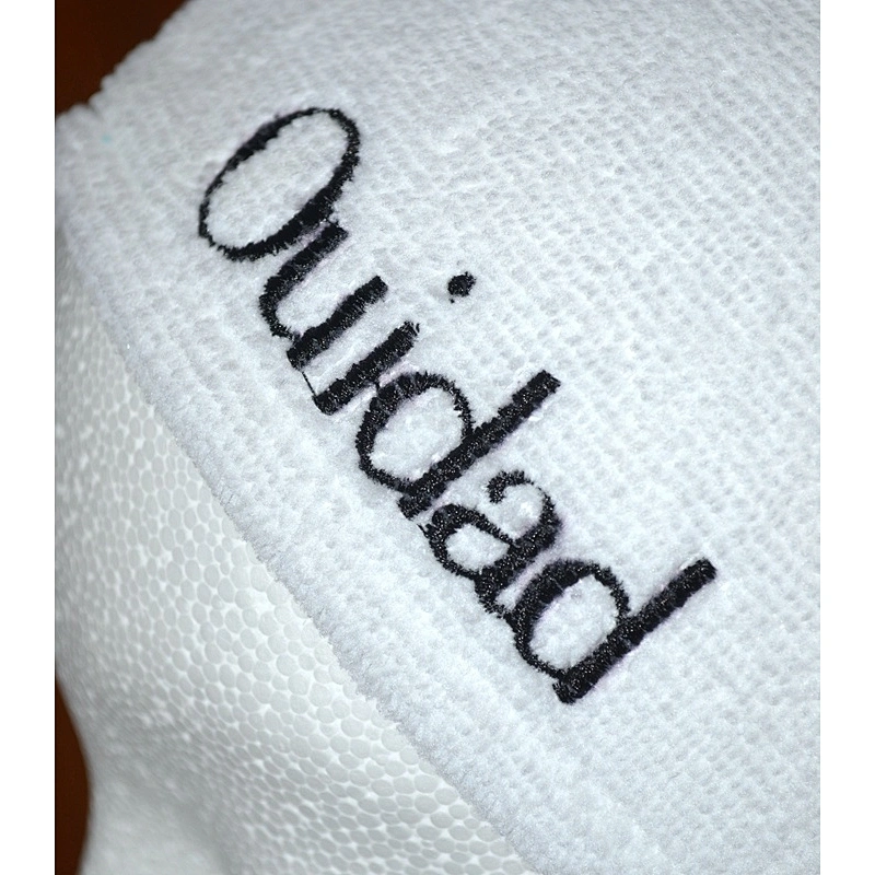 Wholesale Cheap price Logo embroidery Wrap Around white Microfiber Hair towel