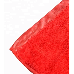Famous Yarn dyed logo Woven Custom golf towel