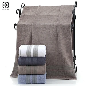 Hot sale standard premium high quality natural cotton bath towel