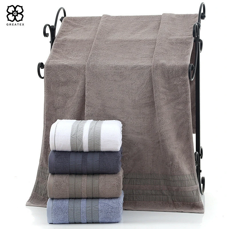 Hot sale standard premium high quality natural cotton bath towel