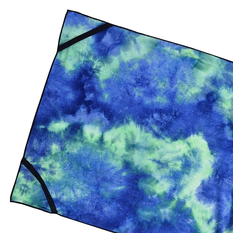 Hot sell rectangle beach microfiber Printed covers chair for holiday,beach