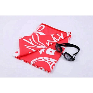 70x140cm chamois microfiber printed beach towel