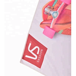 1pc on sale Cheap Printed microfiber suede towel
