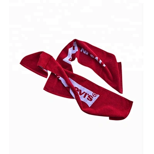 Running towel Jacquard Terry Cotton sport gym towel with best price