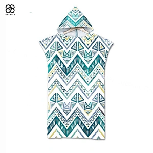 Summer ladies factory direct offer beach swimming towel poncho