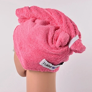 Fast Drying 100% Cotton Terry Toweling Salon Wrap Hair Turban