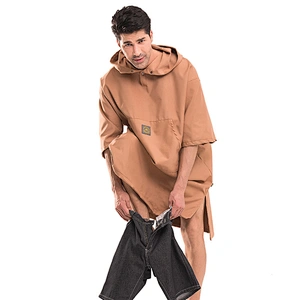 Promotional polyester Plain dyed men poncho