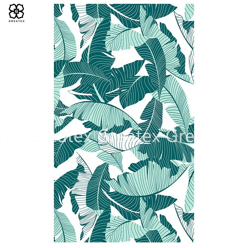 Ins style popular tropical style printing rectangular towel beach towel